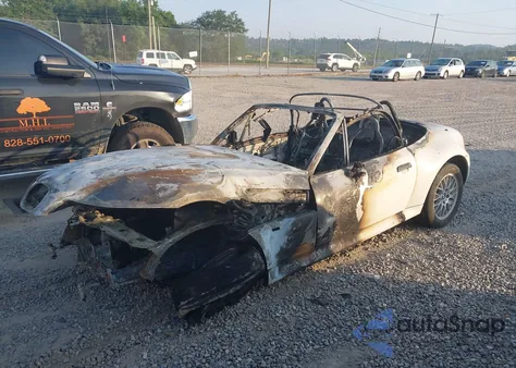 1999 BMW Z3 2.3 from USA, damaged, VIN 4USCH9333XLG00825